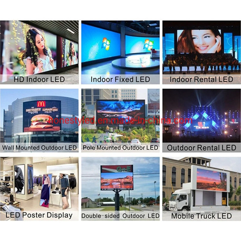 Stage Background Portable LED Video Wall Display RGB Full Color Small Pitch P5 HD Front Service Outdoor LED Display