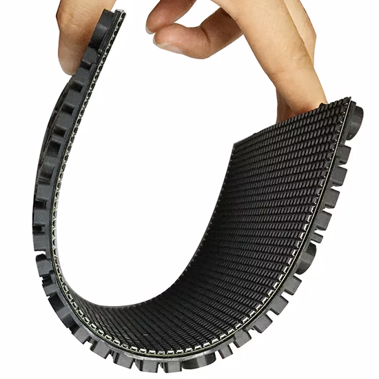 Écran d'affichage à LED personnalisable flexible incurvé par module mou d'intérieur P1.8 P2 P2.5 P3 P4